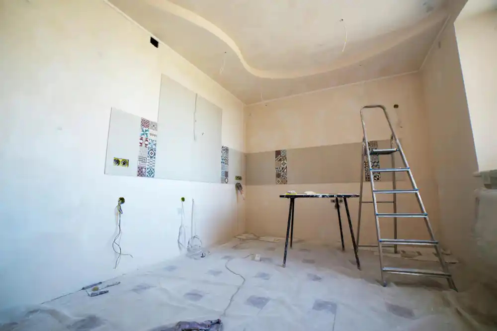 Site cleanup after drywall