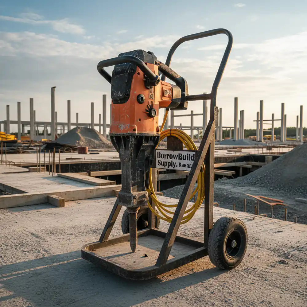 Electric pavement breaker